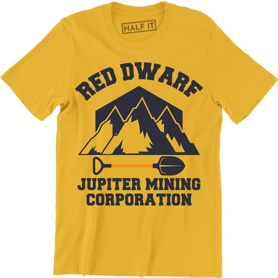 Jupiter Mining Corporation Funny Red Dwarf TV Corp Show Men's Tee Shirt
