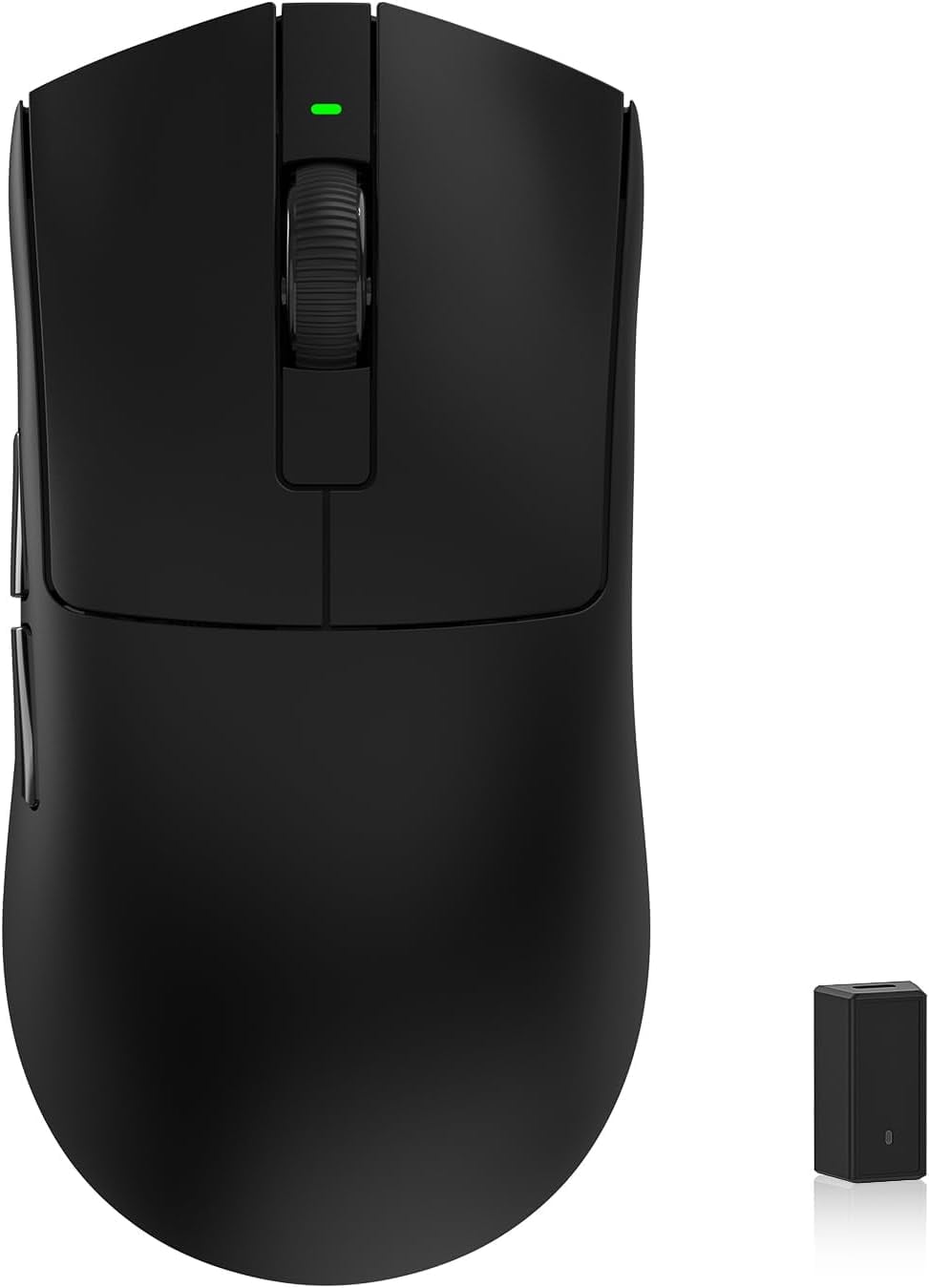 KYSONA Jupiter Wireless Gaming Mouse, 26000 DPI, PAW3395 Optical Sensor, Ultralight 46g, Cool-Touch Surface Coating, Compatible with PC/Mac/Laptop, Black