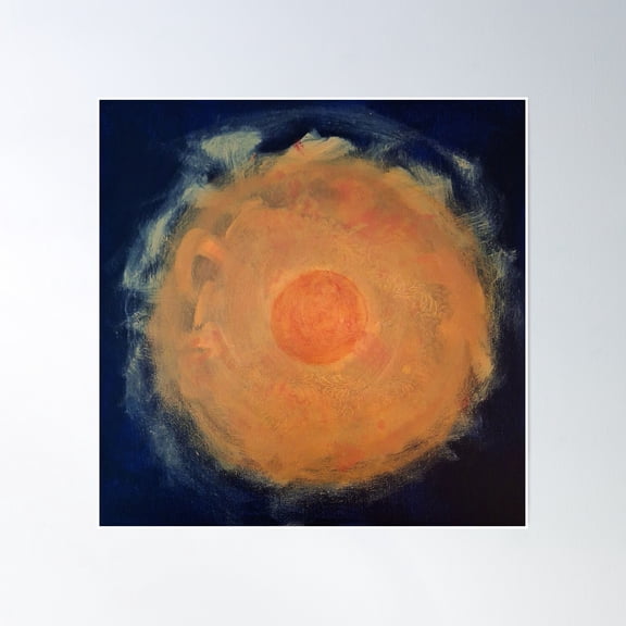 Jupiter Poster Wall Art, Modern Wall Decor, 16x16 UNFRAMED