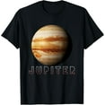 thumbnail image 1 of Jupiter Solar System Planet T-Shirt men and women can wear, black, white, gifts, 1 of 4
