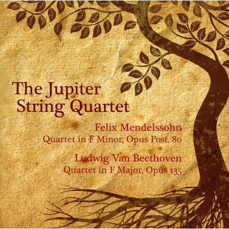Jupiter String Quartet - Quartet in F minor / Quartet in F Major Op 13 - Classical - CD