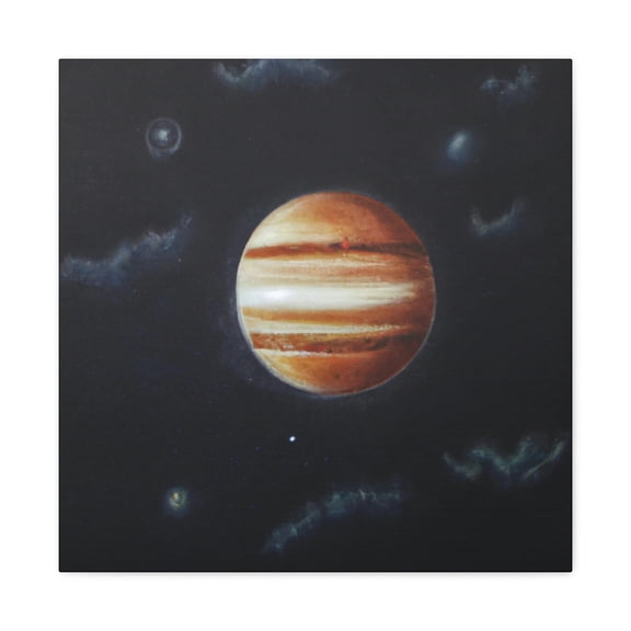 Jupiter in Hyperrealism - Canvas