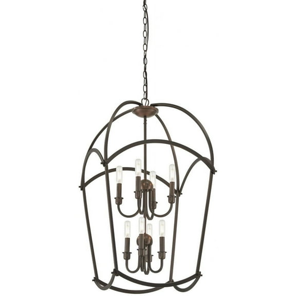 Minka Lavery - Jupiter's Canopy - 8 Light 2-Tier Pendant in Transitional Style -