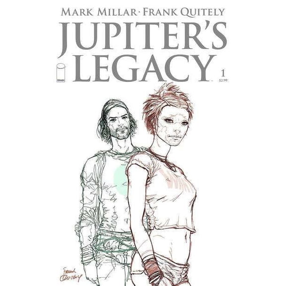 Jupiter's Legacy #1E VF ; Image Comic Book