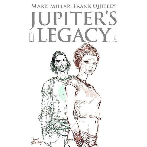 Jupiter's Legacy #1E VF ; Image Comic Book