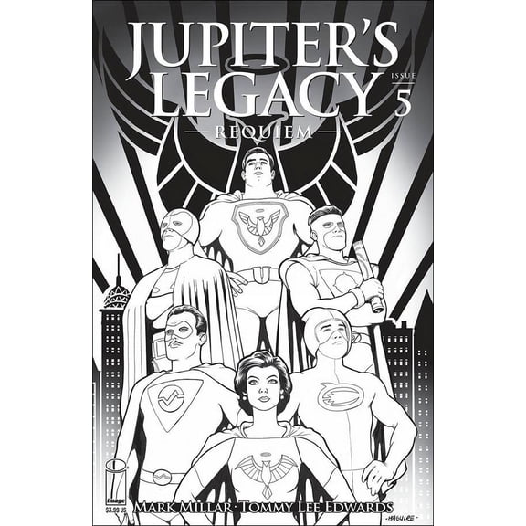 Jupiter's Legacy: Requiem #5C VF ; Image Comic Book