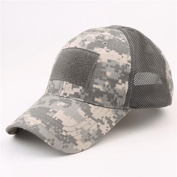 JupiterGear JG-HAT2-ACU Military-Style Tactical Patch Hat with Adjustable Strap (JG-HAT2) ACU