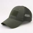 thumbnail image 1 of JupiterGear JG-HAT2-GRN Military-Style Tactical Patch Hat with Adjustable Strap (JG-HAT2) Green, 1 of 10