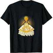 Juquila's Vibrant Virgin: Celebrate Mexican Culture with this Oaxacan Graphic T-Shirt