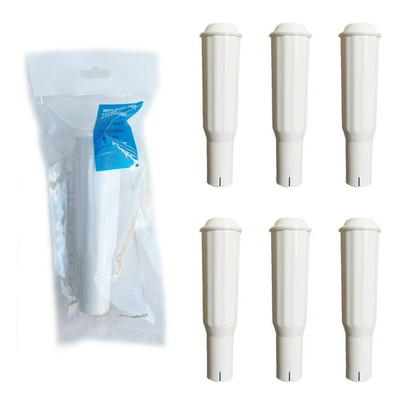 Jura 64553 Clearyl Coffee Maker Water Filter Cartridge Replacement by NISPIRA, 6 Filters