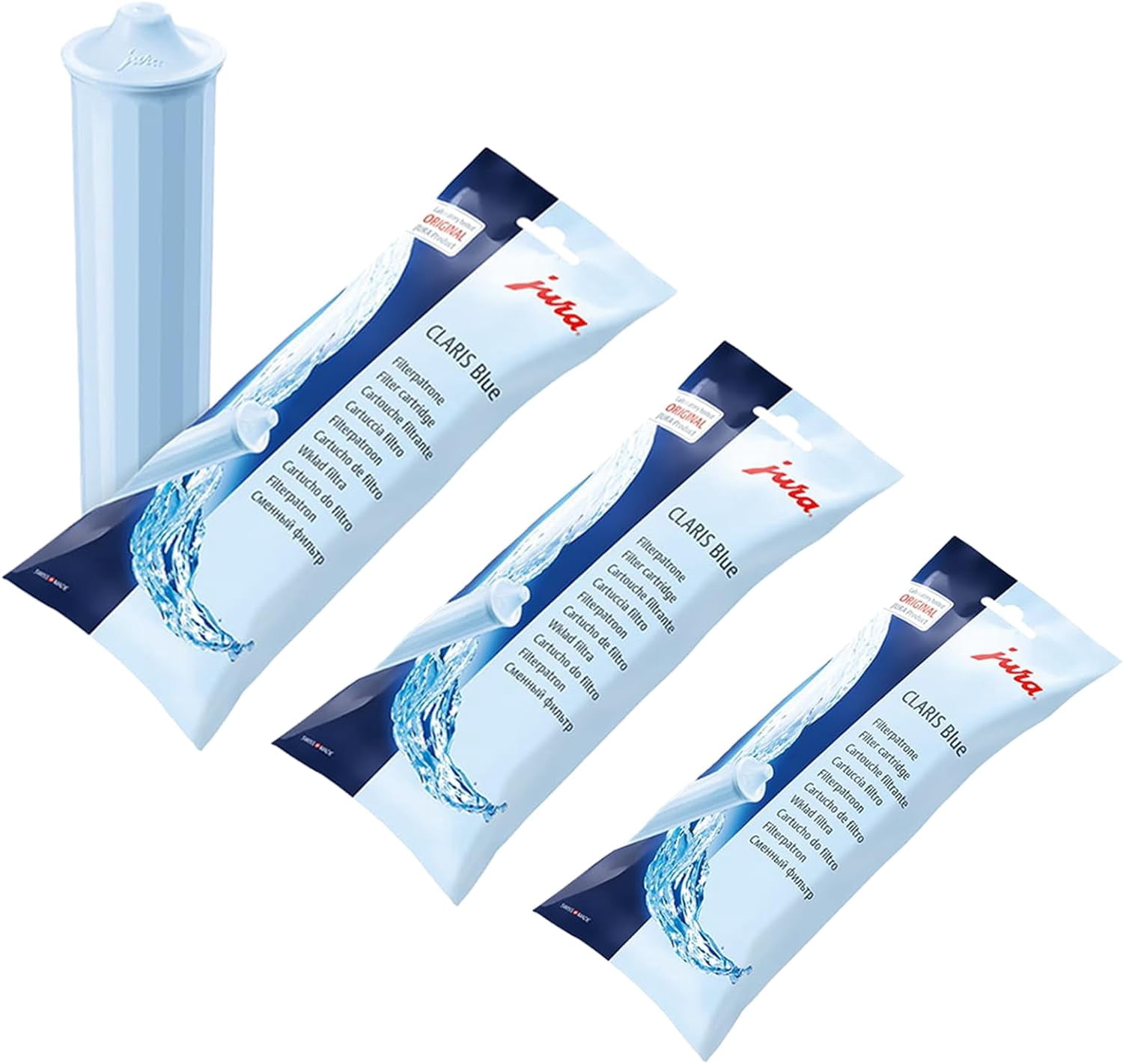 Jura - Brandclub - Jura 71312 Claris Water Filter, Pack of 30. Blue