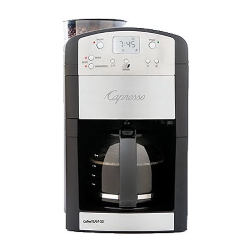 Jura Capresso 464.05 CoffeeTEAM GS Coffee Maker with Conical Burr Grinder, Black