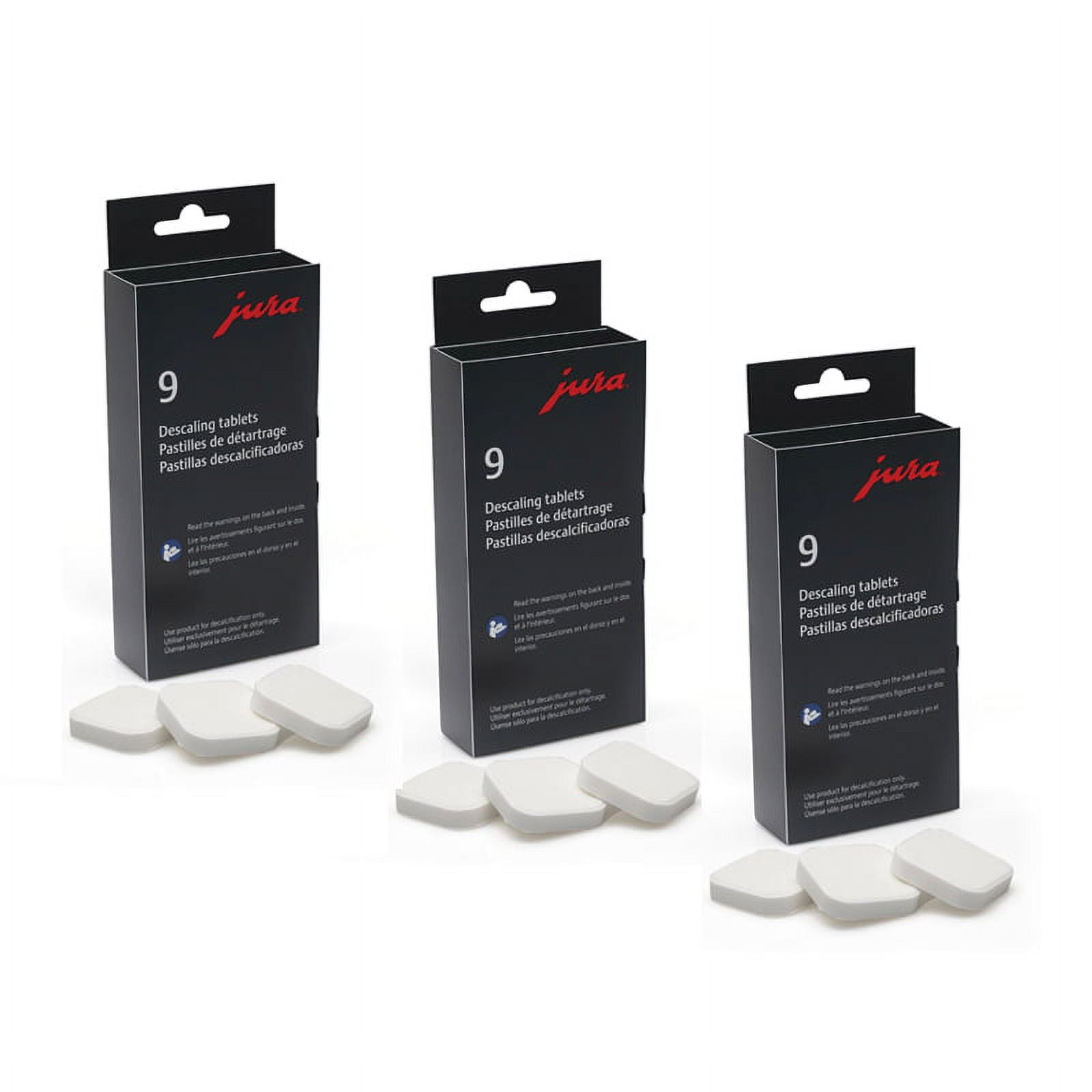 Jura Decalcifying Tablets for All Jura Machines, 36 Count