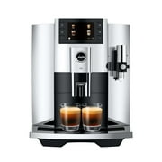 Jura E8 Automatic Espresso Machine | 17 Recipes | Chrome | 15646