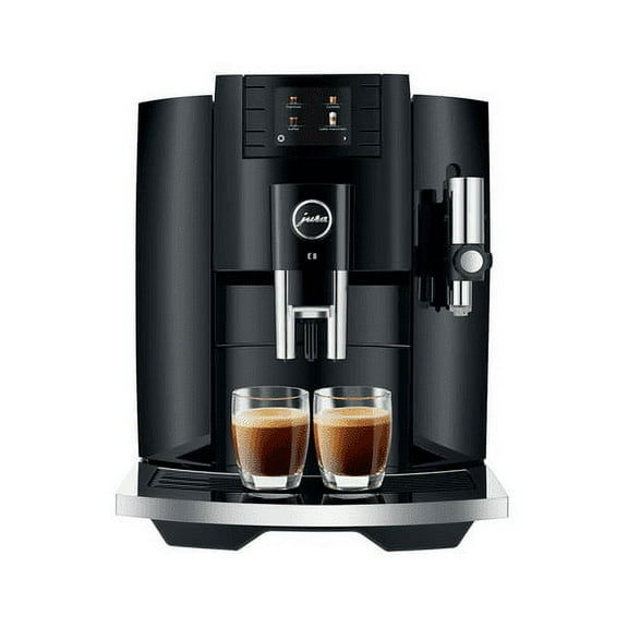 Jura E8 Automatic Espresso Machine | Piano Black