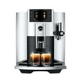 thumbnail image 1 of Jura E8 Automatic Espresso Machine | 17 Recipes | Chrome | 15646, 1 of 8