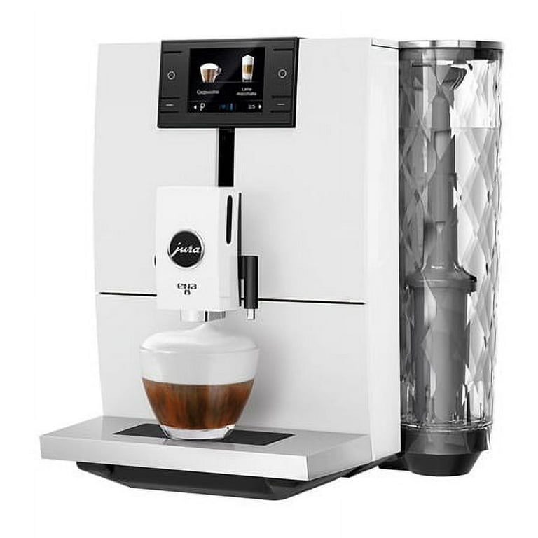 Jura ENA 8 Coffee Maker - Compact, Stunning, Fresh Ground Coffee