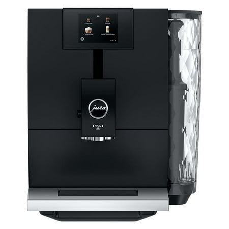 Jura - ENA 8 Single Serve Coffee Maker with Touchscreen - Full Metropolitan Black