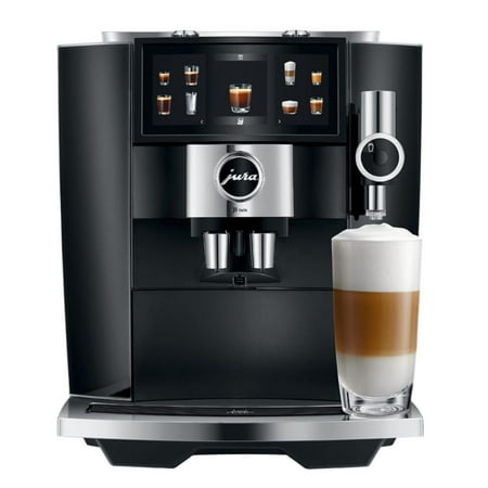 Jura - J8 twin Automatic Single Serve Coffee Maker and Espresso Machine - Black