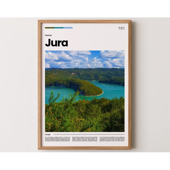 Jura Poster, Jura Print, Jura Photo, Jura Art, France Poster, France Print, Travel Poster Gift, 24x36 UNFRAMED