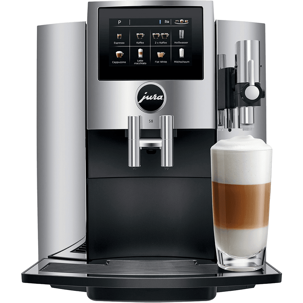 Jura S8 Multifunction Automatic Coffee & Espresso Machine | Chrome