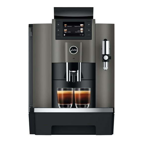 Jura W8 Professional Espresso and Coffee Center (Released 4/2025), Dark Inox