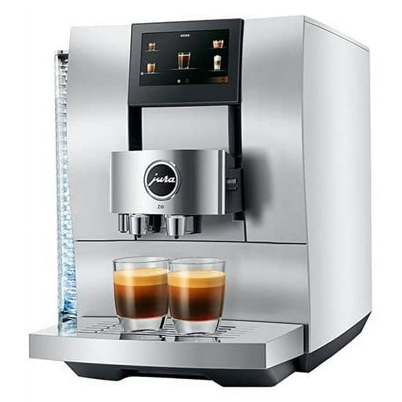 Jura Z10 Automatic Coffee Machine for Hot and Cold Coffee (Aluminum White)
