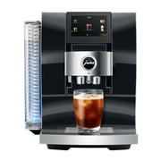 Jura Z10 Automatic Coffee and Espresso Machine with 40-Specialties, 4.3 Inch Touch Display and Product Recognizing Grinder Diamond Black