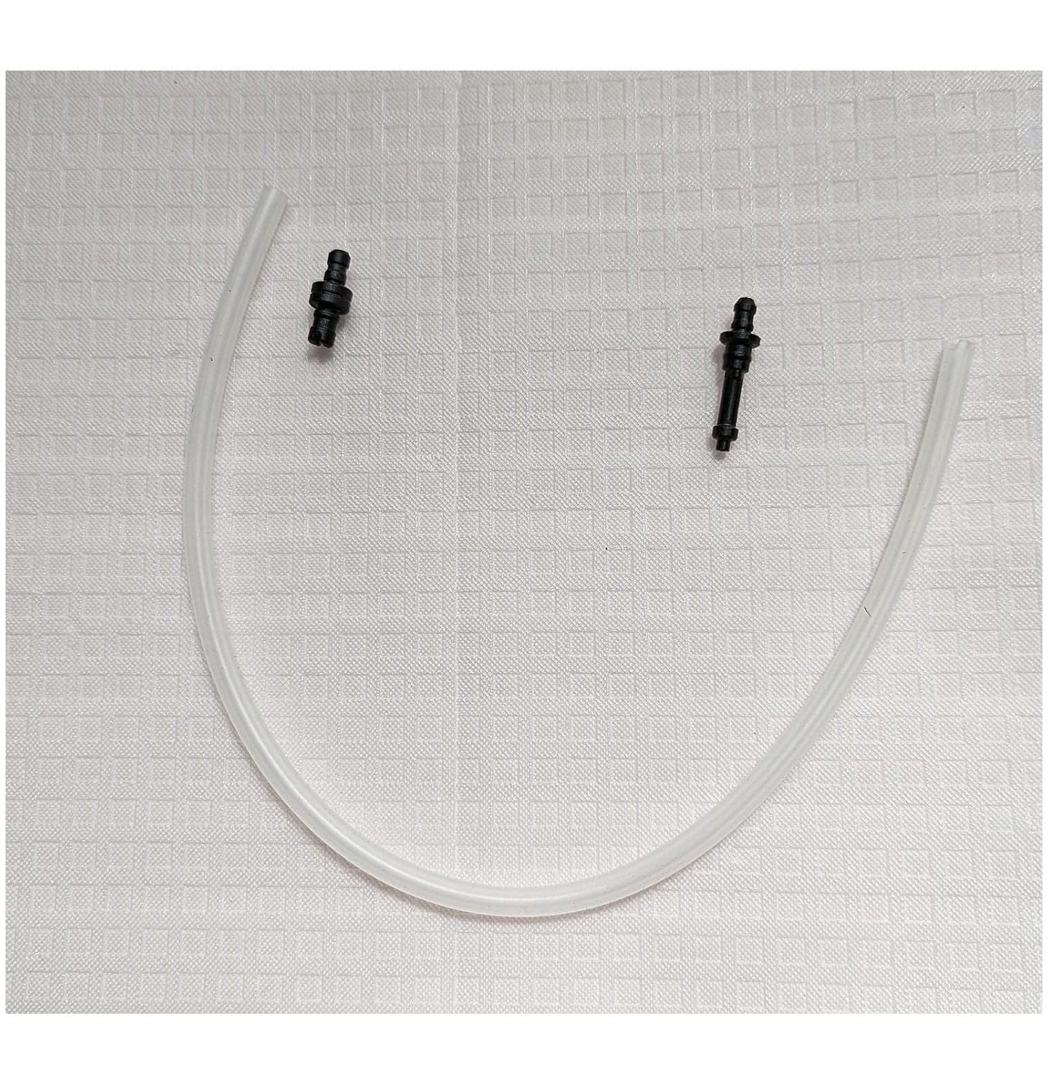 Jura milk hose tube for frothing nozzles + nipple connectors 69490 and