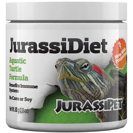 JurassiPet JurassiDiet Aquatic Turtle Formula Premium Food 2.8 oz (4 Pack)