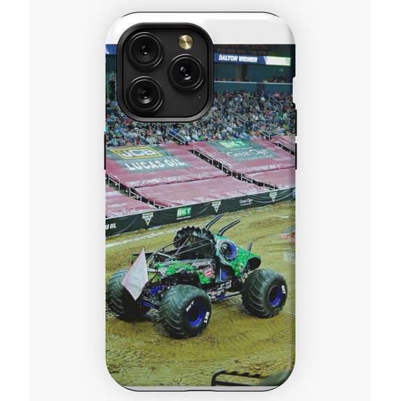 Jurassic Attack Monster Truck Dino Art G2818 Phone Case for iPhone17 16 15 14 13 12 11 Pro Max