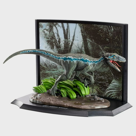 Jurassic Blue The Velociraptor Raptor Recon Statue