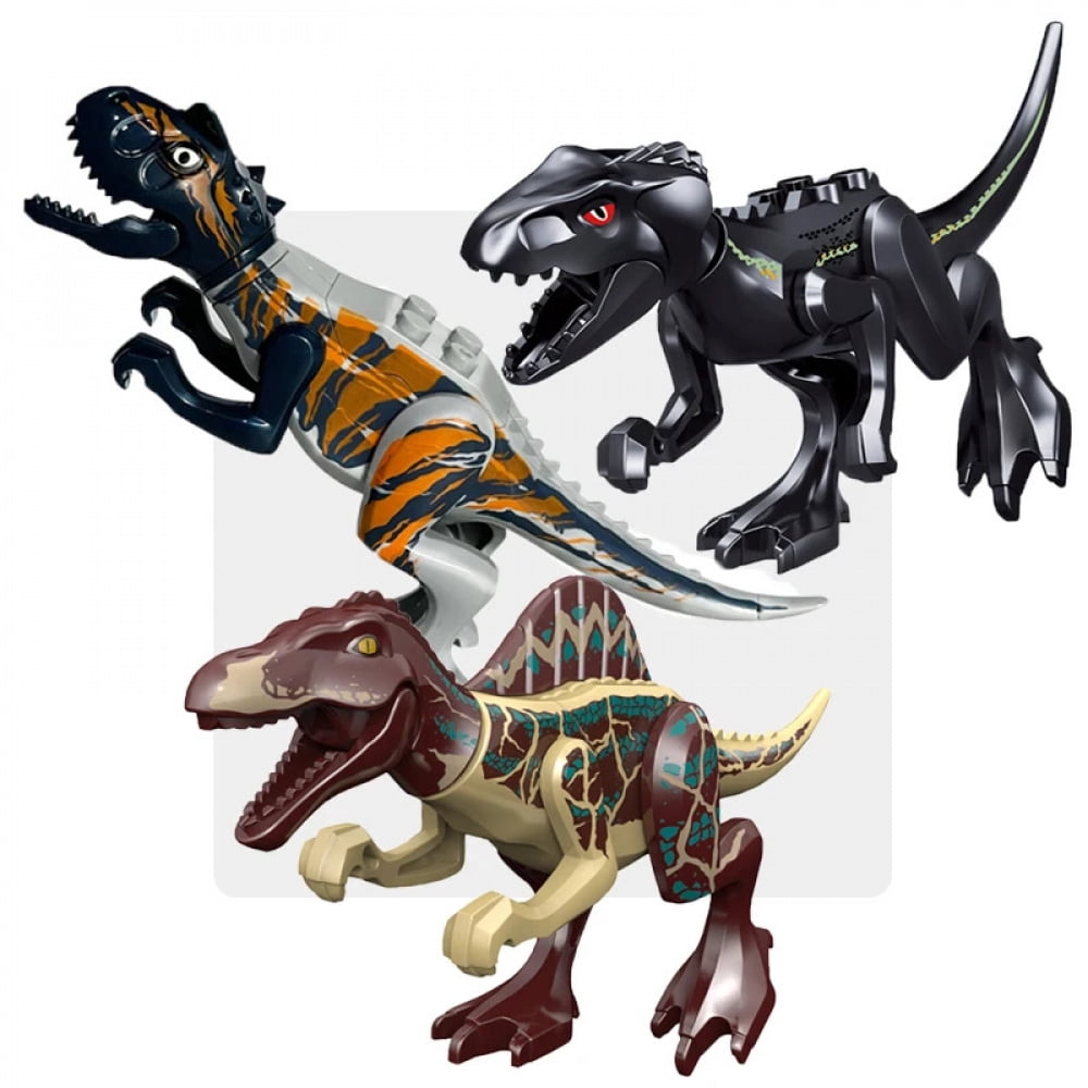 Jurassic Cool Dinosaurs World Triceratops Velociraptor Indominus T
