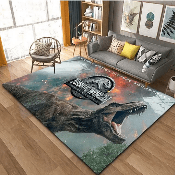 Jurassic Dinosaur Carpet 20'' x 31'' Bedroom Sofa Rug Door Mat Kitchen Bathroom Mats For Kids
