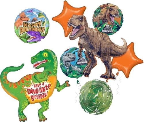 Jurassic Dinosaur World Dino-Mite Birthday Party Supplies Balloon Bouquet Decorations
