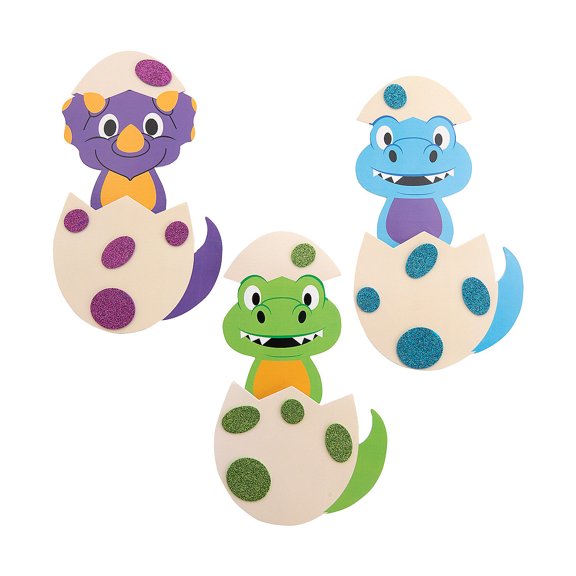 Jurassic Eggs Pop-Up Craft Kit - Makes 12