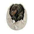 thumbnail image 1 of Jurassic Era Predator Tyrannosaurus Rex in Egg Dinosaur Figurine Hatchling Collectible Sculpture, 1 of 2