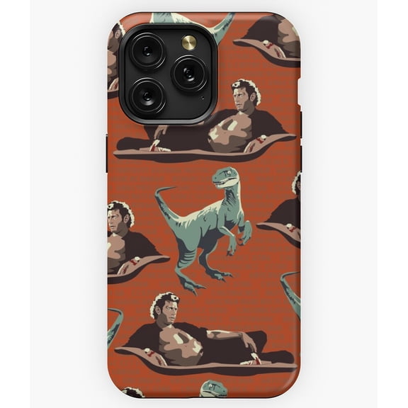 Jurassic Geniuses Funny Dinosaur G1043 Phone Case for iPhone17 16 15 14 13 12 11 Pro Max