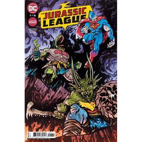 Jurassic League #1 (of 6) Cvr A Daniel Warren Johnson DC Comics Comic Book
