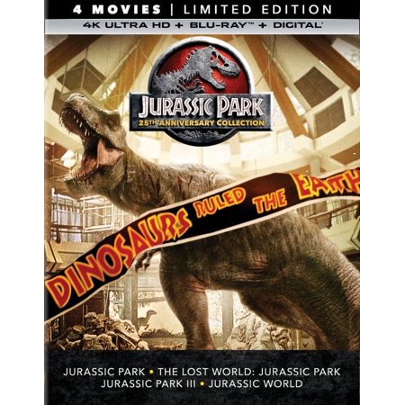 Jurassic Park (25th Anniversary Collection) (Limited Edition) (4K Ultra HD + Blu-ray + Digital)