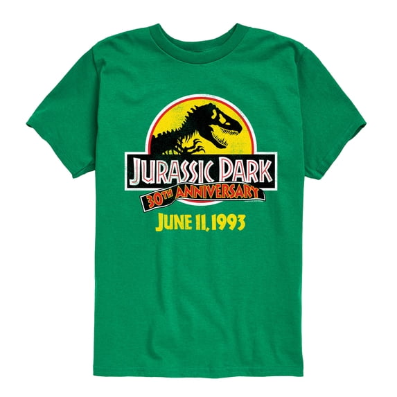 Jurassic Park - 30th Anniversary Logo Short Sleeve Graphic T-Shirt