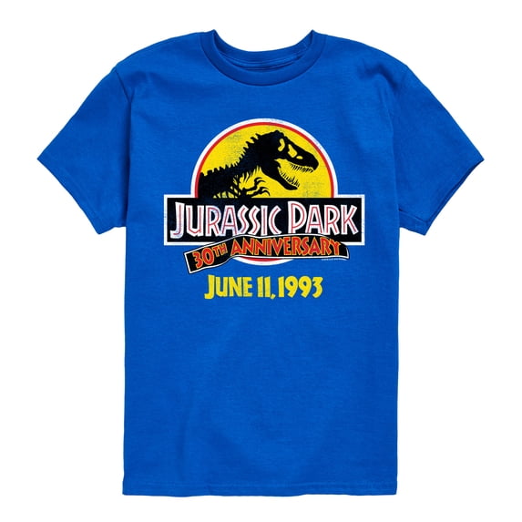 Jurassic Park - 30th Anniversary Logo Short Sleeve Graphic T-Shirt
