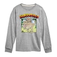thumbnail image 1 of Jurassic Park - Anime Jurassic Park - Youth Boys Long Sleeve Graphic T-Shirt, 1 of 4
