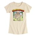 thumbnail image 1 of Jurassic Park - Anime Jurassic Park - Youth Girls Fitted Short Sleeve T-Shirt, 1 of 4