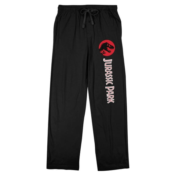 Jurassic Park Black Sleep Pajama Pants-X-Large