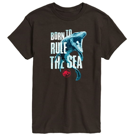 Jurassic Park - Born To Rule The Sea - Men's Short Sleeve Graphic T-Shirt