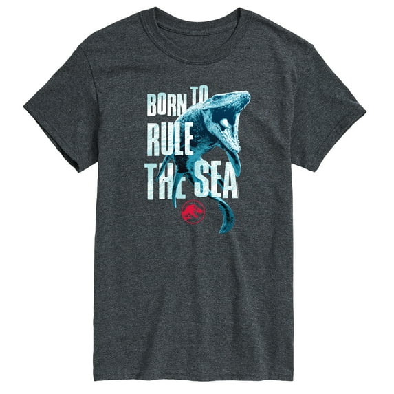 Jurassic Park - Born To Rule The Sea - Men's Short Sleeve Graphic T-Shirt