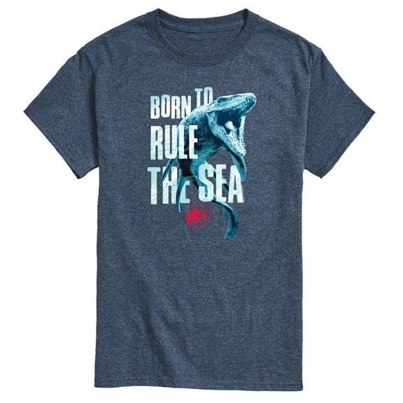 Jurassic Park - Born To Rule The Sea - Men's Short Sleeve Graphic T-Shirt