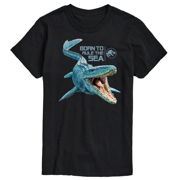 Jurassic Park - Born To Rule The Sea - Men's Short Sleeve Graphic T-Shirt