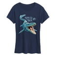 thumbnail image 1 of Jurassic Park - Born To Rule The Sea - Women's Short Sleeve Graphic T-Shirt, 1 of 4